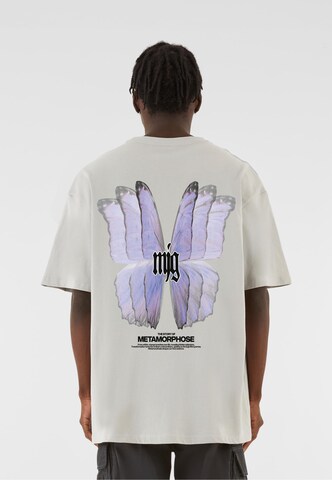 MJ Gonzales Shirt 'Transformation' in Grey: front