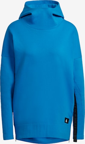 ADIDAS PERFORMANCE Sportsweatshirt in Blau: front