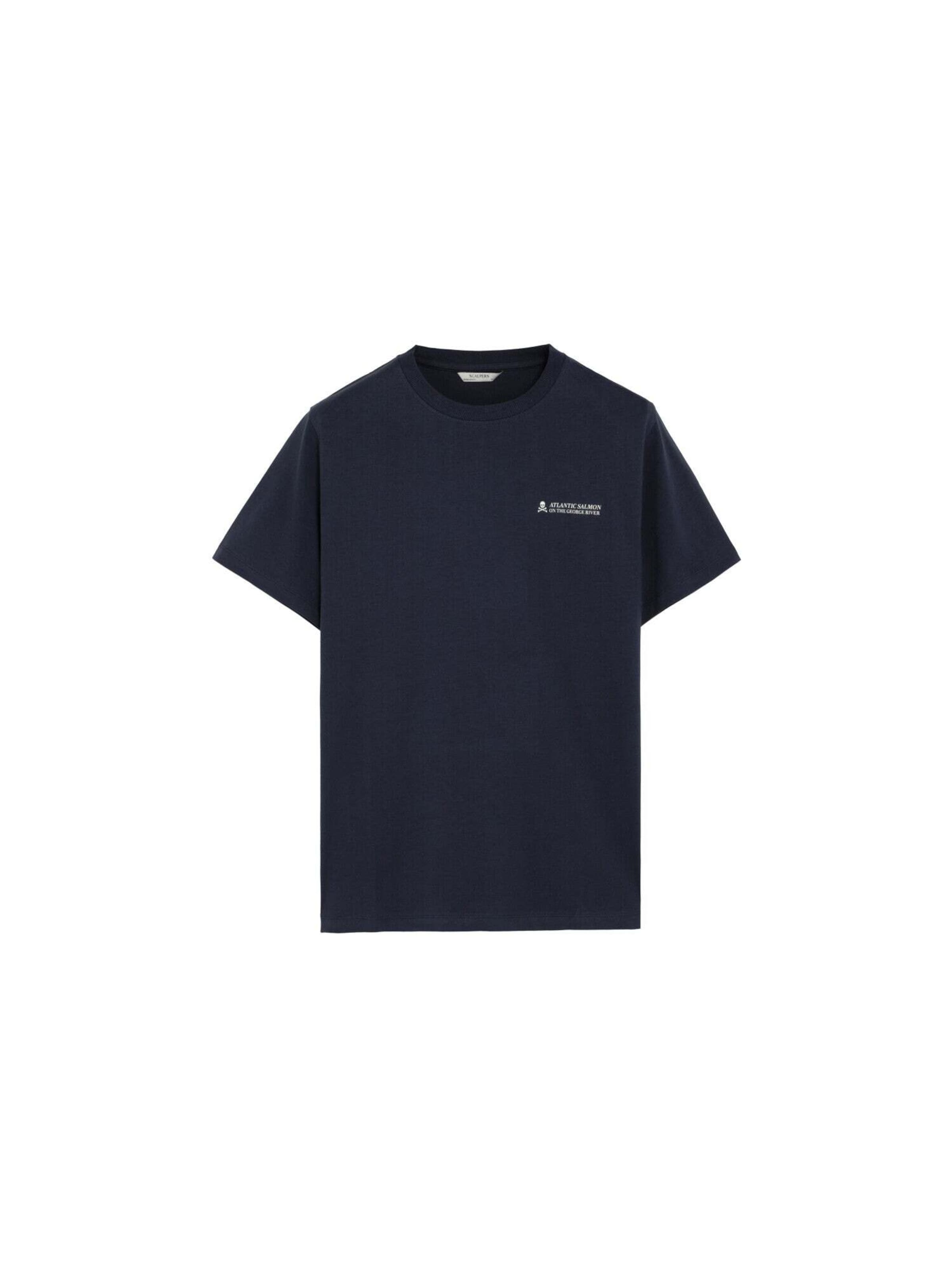 T-Shirt ' ' Scalpers en bleu : devant