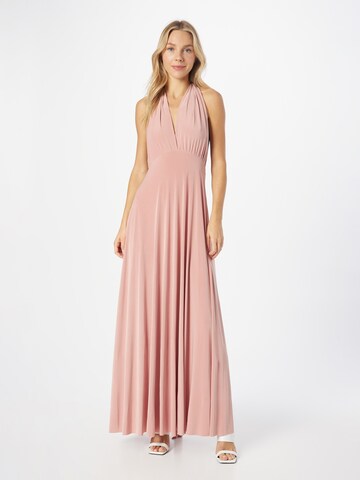 Coast Evening Dress in Pink: front