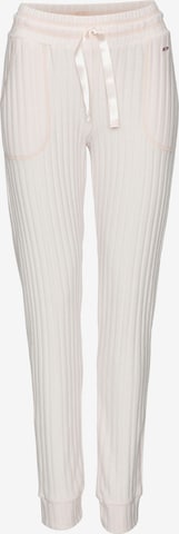 s.Oliver Pajama Pants in Beige: front