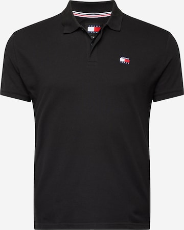 Tommy Jeans Poloshirt in Schwarz: predná strana