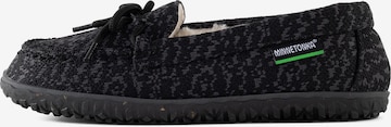 Mocassin 'Eco Oak' Minnetonka en gris : devant