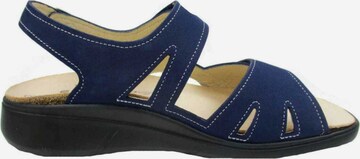 Finn Comfort Sandale in Blau