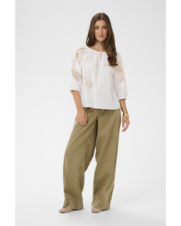 Cream Blouse 'CRBrianna' in Wit
