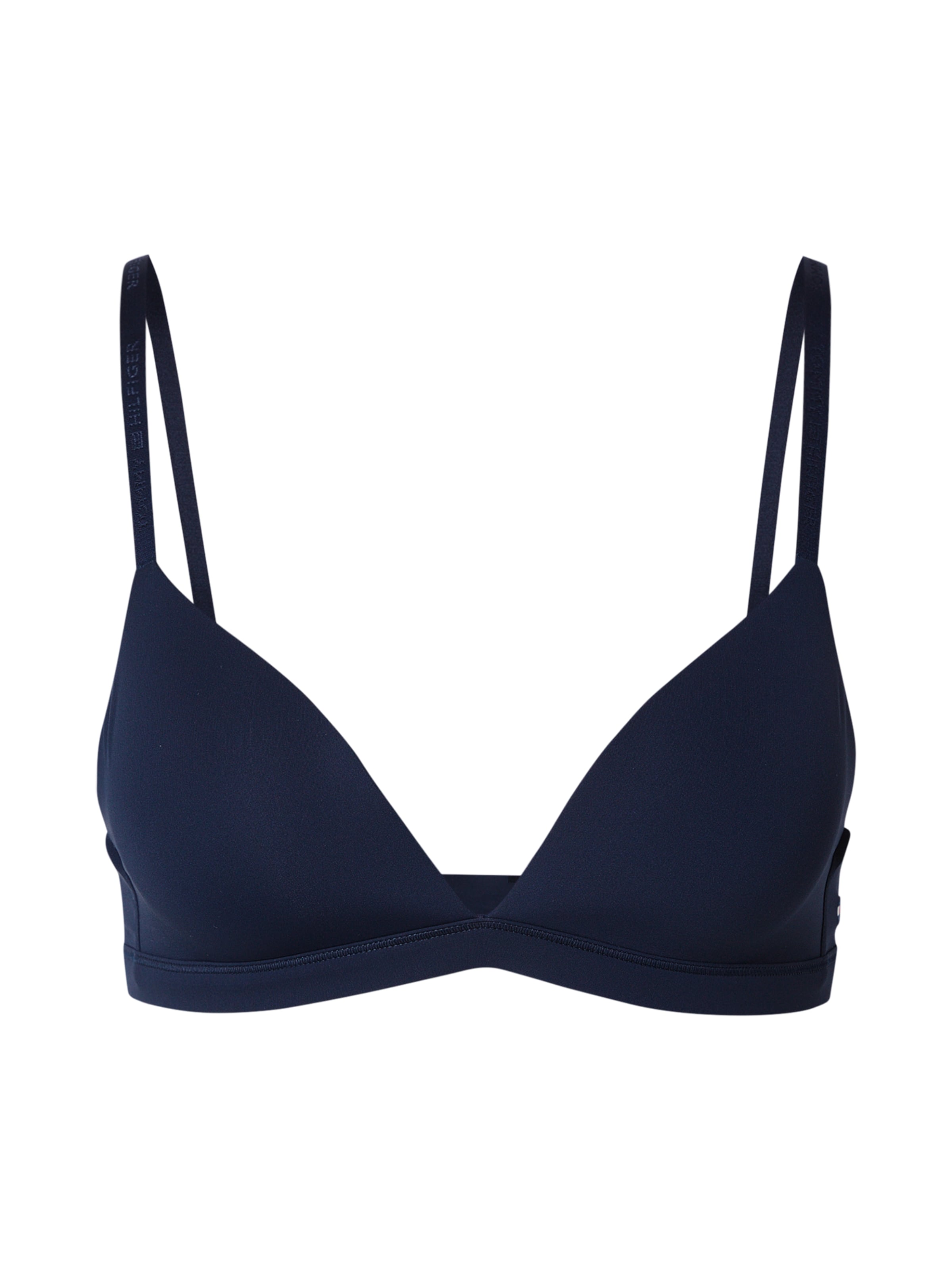 Tommy Hilfiger Underwear Trojúhelníková Podprsenka 'Essential' – modrá: přední strana