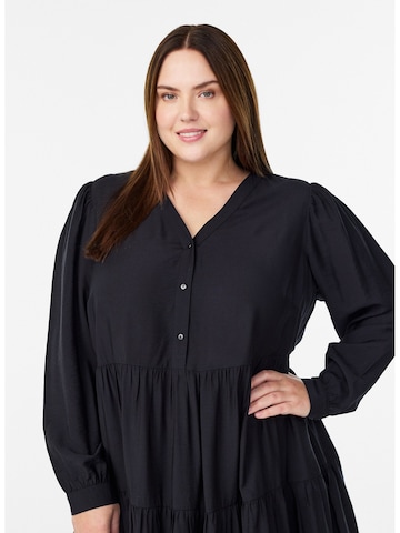 Zizzi Kleid 'Mnabila' in Schwarz