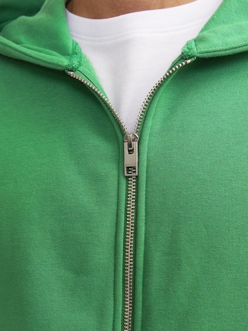 JACK & JONES Sweatvest in Groen