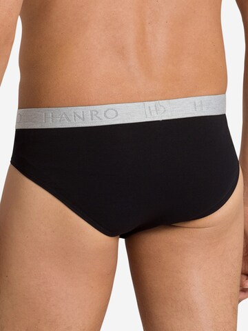 Hanro Slip 'Cotton Essentials'‌‌‌‌‌‌‌‌ in Schwarz