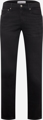 Calvin Klein Jeans Slimfit Jeans in Schwarz: predná strana