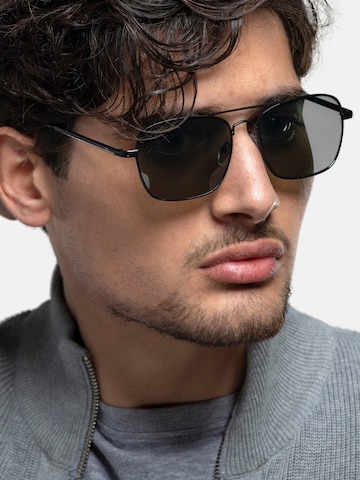 TWIG Concept Milano Sunglasses 'Ruskin' in Black: front