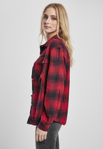 Urban Classics Bluse in Rot