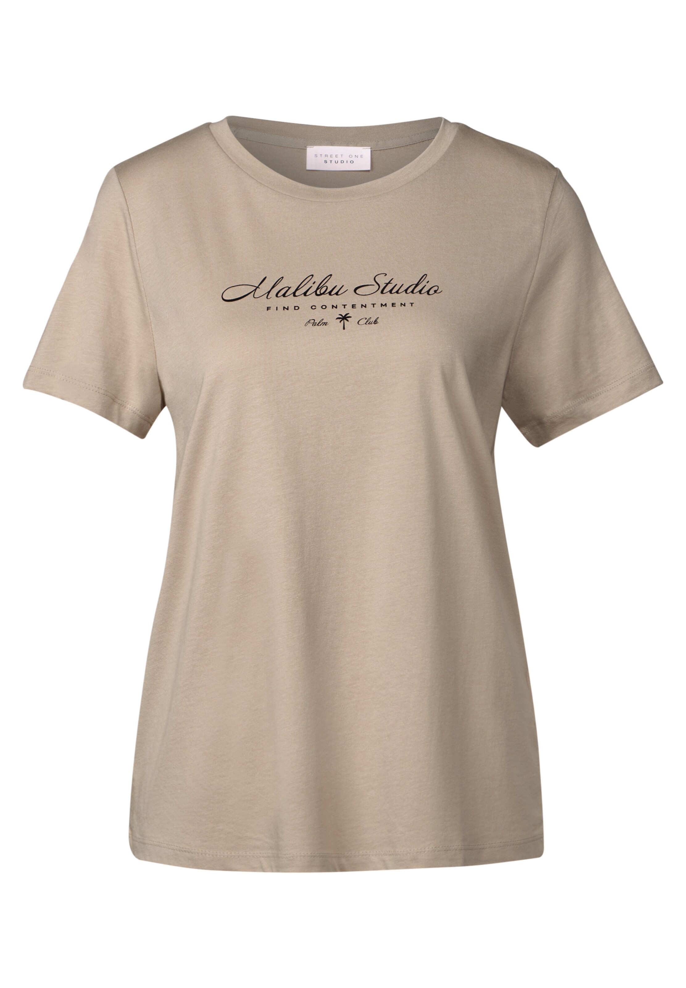 Street One Studio Shirt in Beige: front
