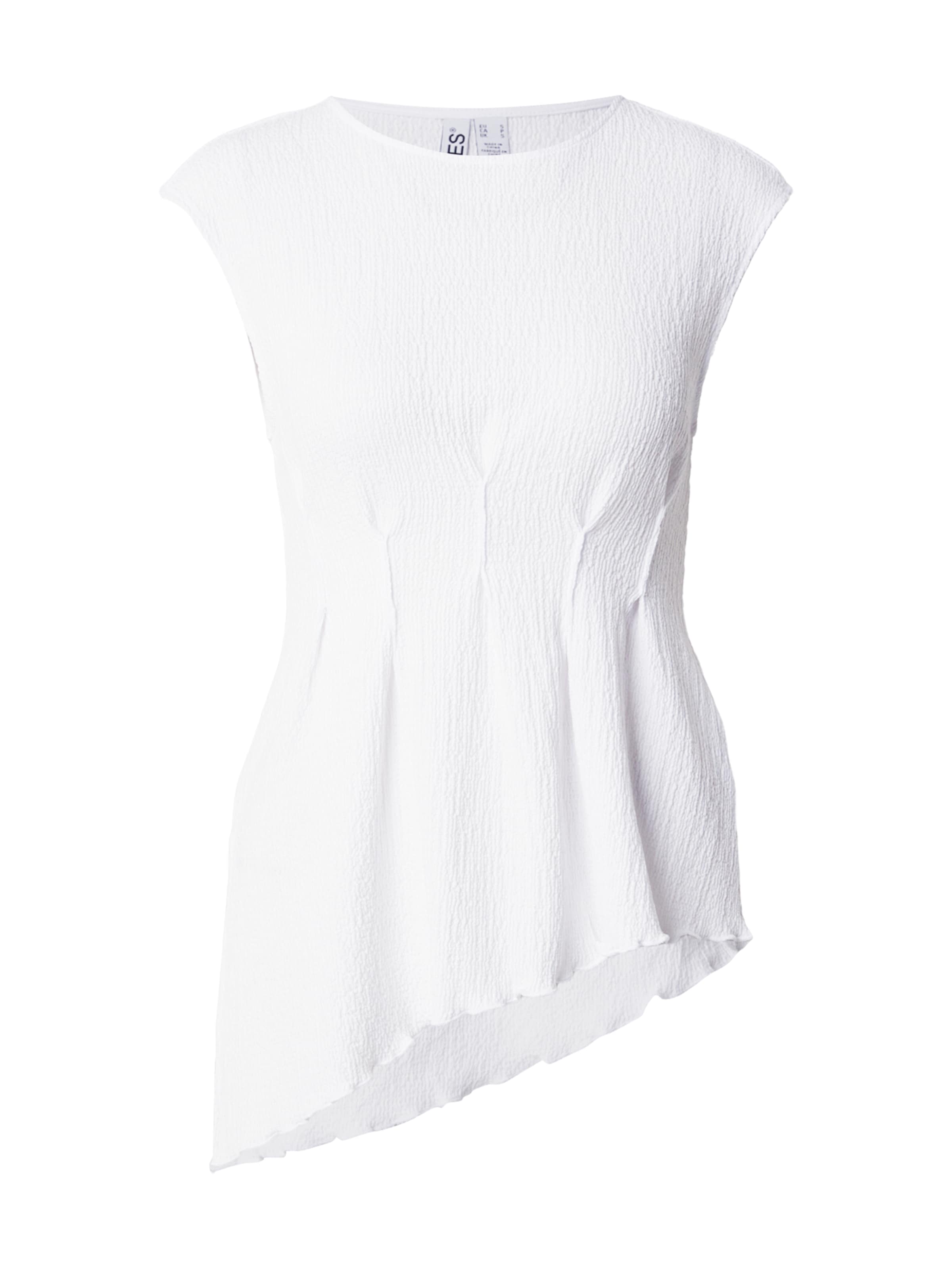 Haut 'PCMALIE' PIECES en blanc : devant