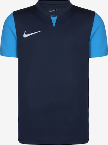 NIKE Functioneel shirt 'Trophy V' in Blauw: voorkant