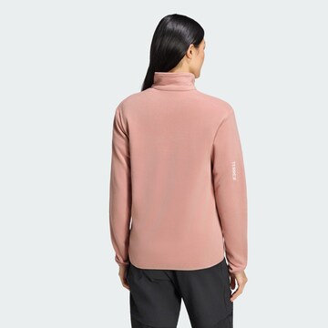 ADIDAS TERREX Αθλητικό πουλόβερ 'Multi Essentials' σε ροζ