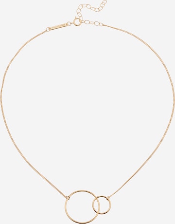 Singularu Necklace 'Sister' in Gold: front