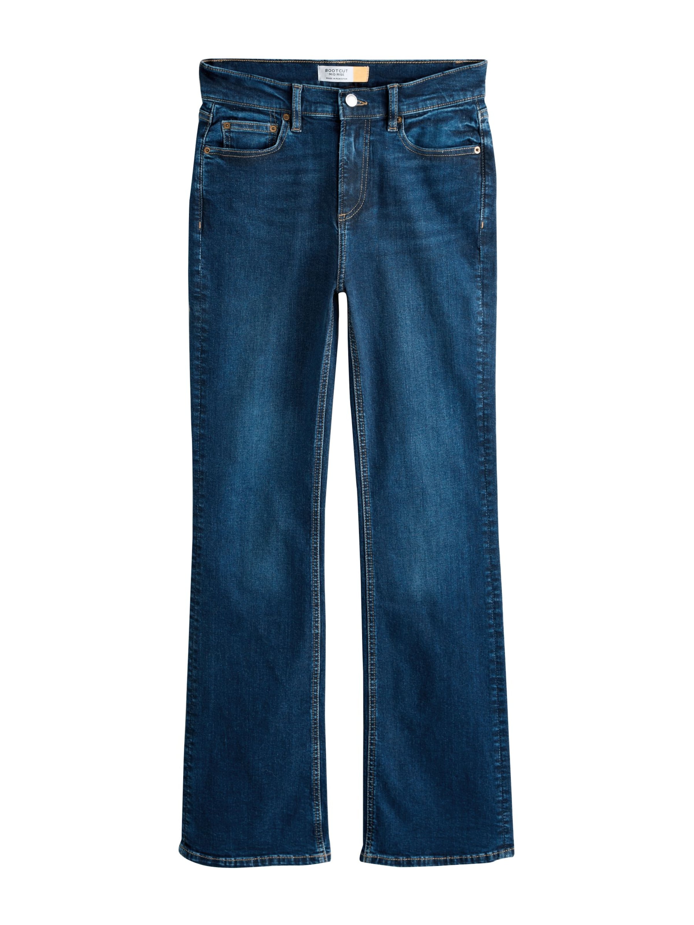 Next Буткат Джинсы в Синий: спереди