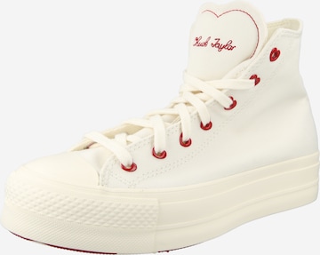 balta CONVERSE Sportbačiai be auliuko 'Chuck Taylor All Star': priekis