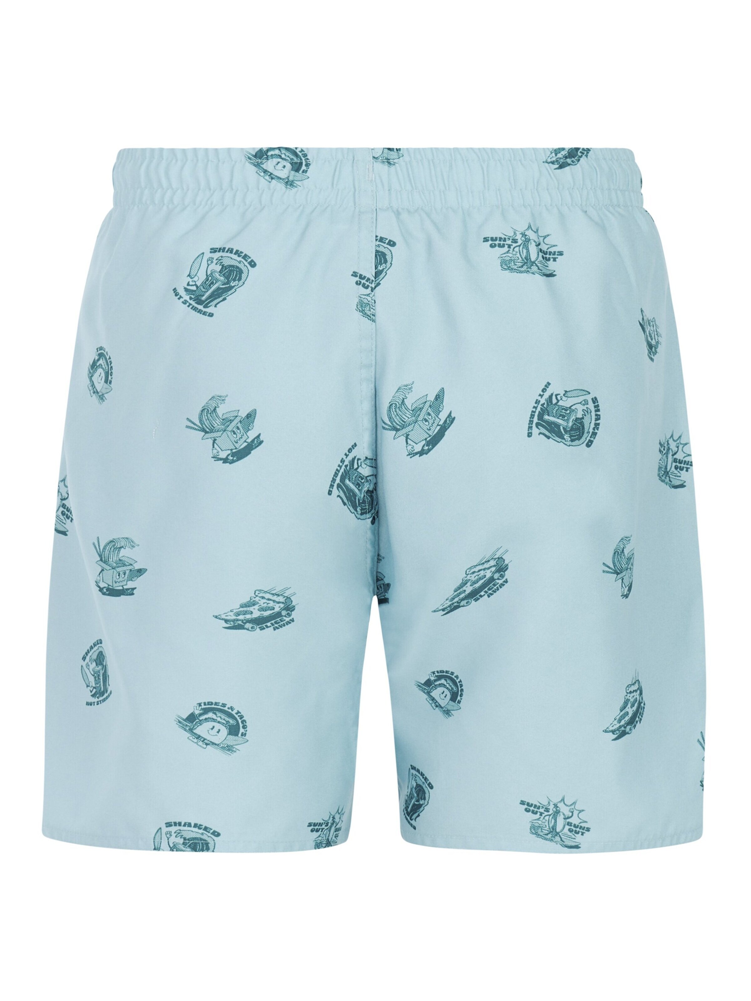 PROTEST Zwemshorts 'PRTHector JR' in Blauw