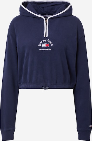 Tommy Jeans Sweatshirt in Blue: front