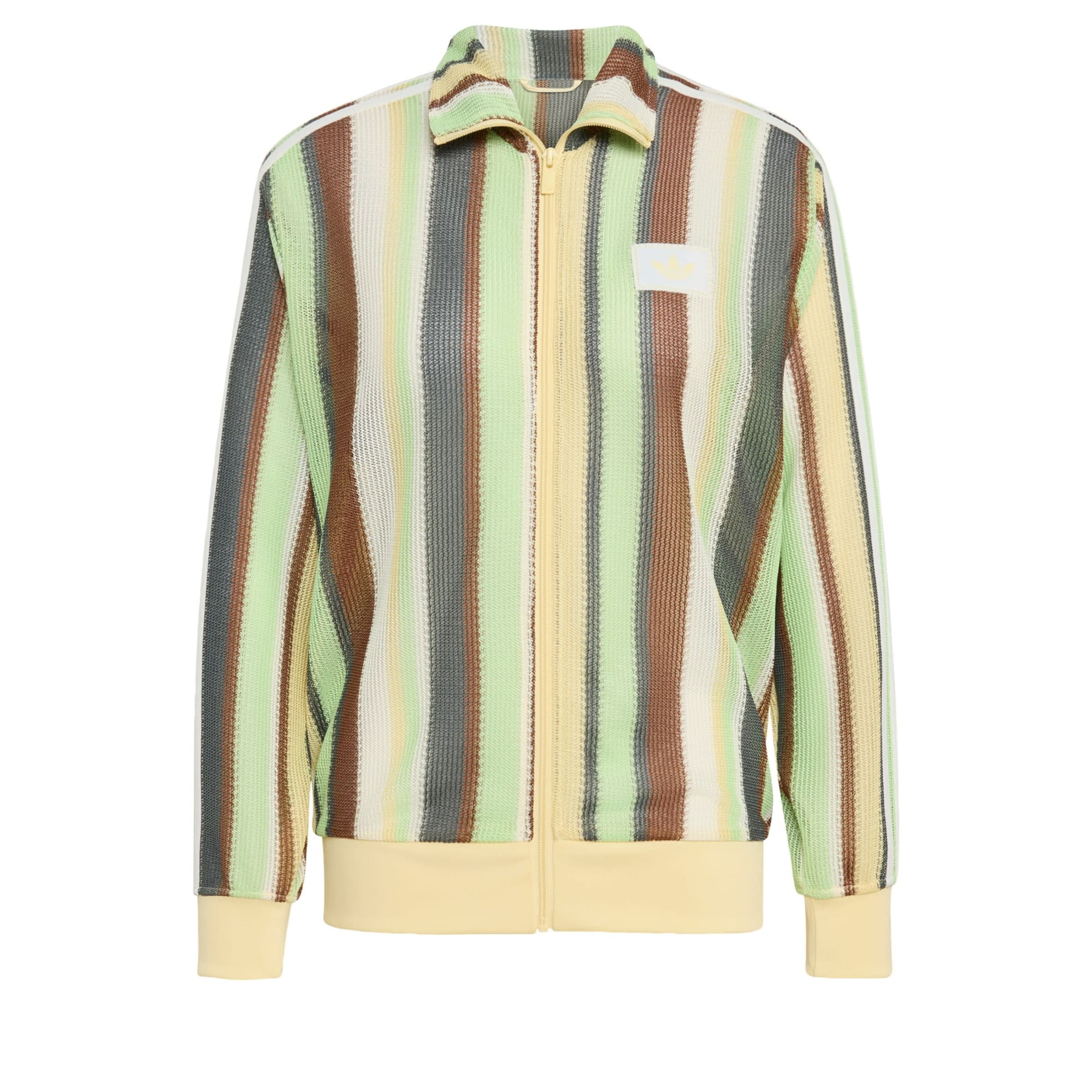 Cardigan 'Firebird' ADIDAS ORIGINALS en jaune : devant