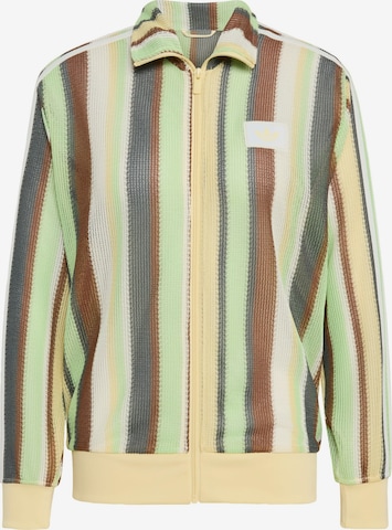 Cardigan 'Firebird' ADIDAS ORIGINALS en jaune : devant