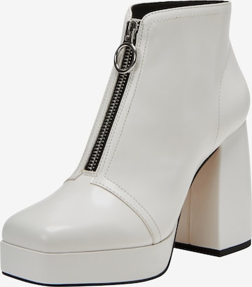 Katy Perry - Botas de tobillo 'THE UPLIFT' en blanco: frente