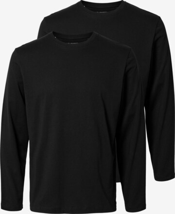 T-Shirt SELECTED HOMME en noir : devant