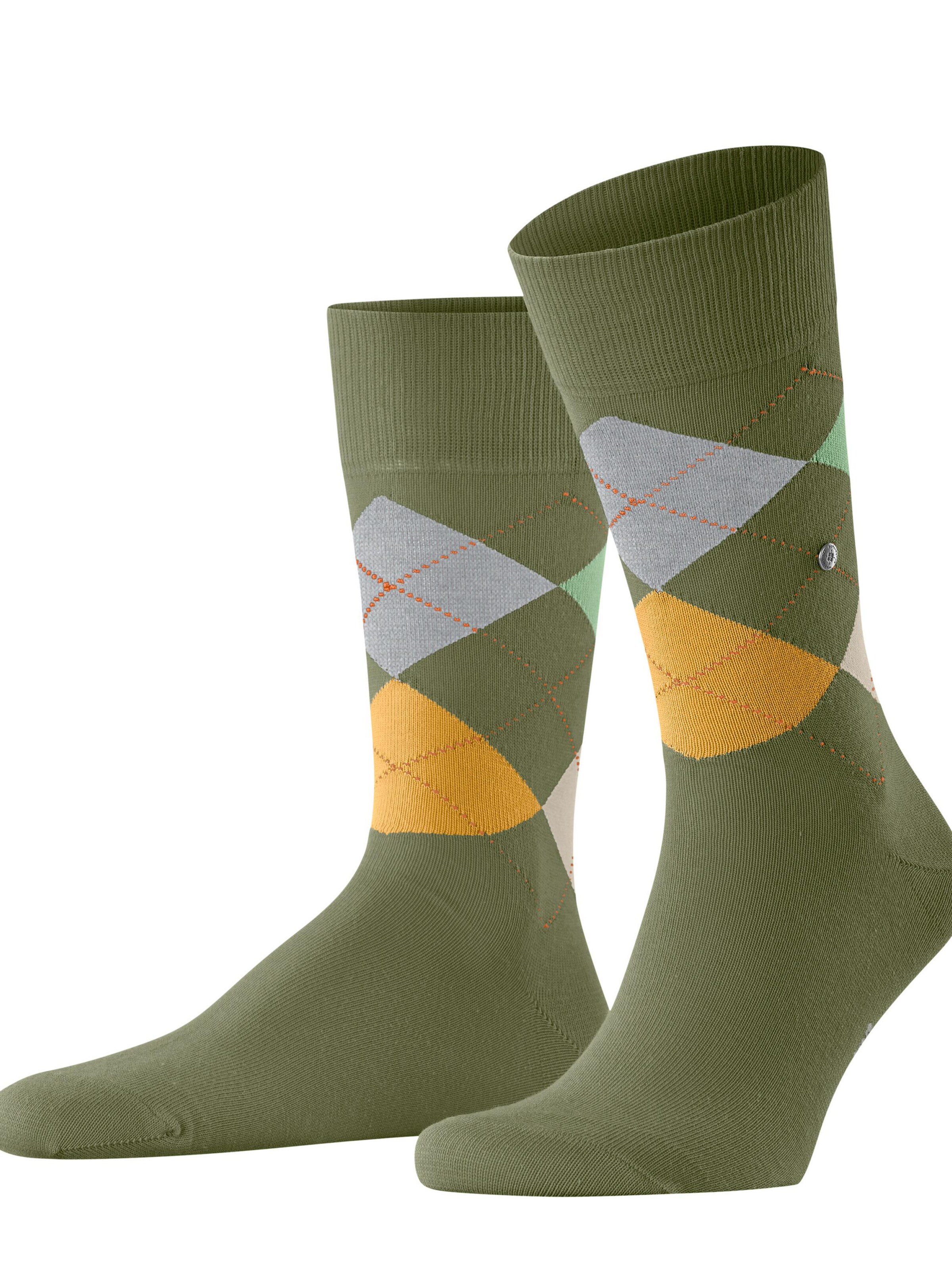 BURLINGTON Socks 'King' in Green: front