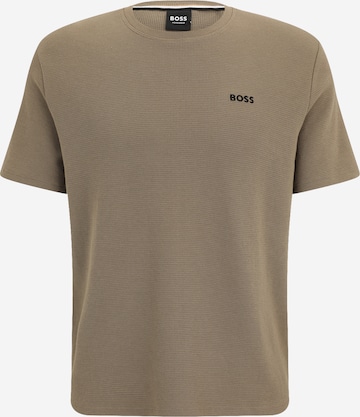 Maillot de corps BOSS en marron : devant