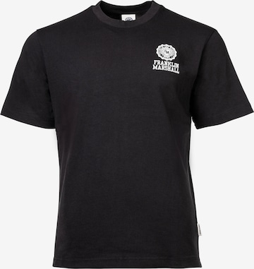 FRANKLIN & MARSHALL - Camiseta en negro: frente
