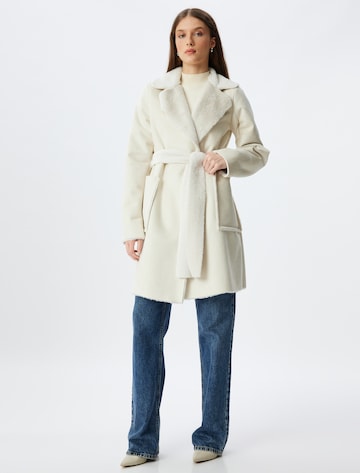 Koton Between-seasons coat in White: front