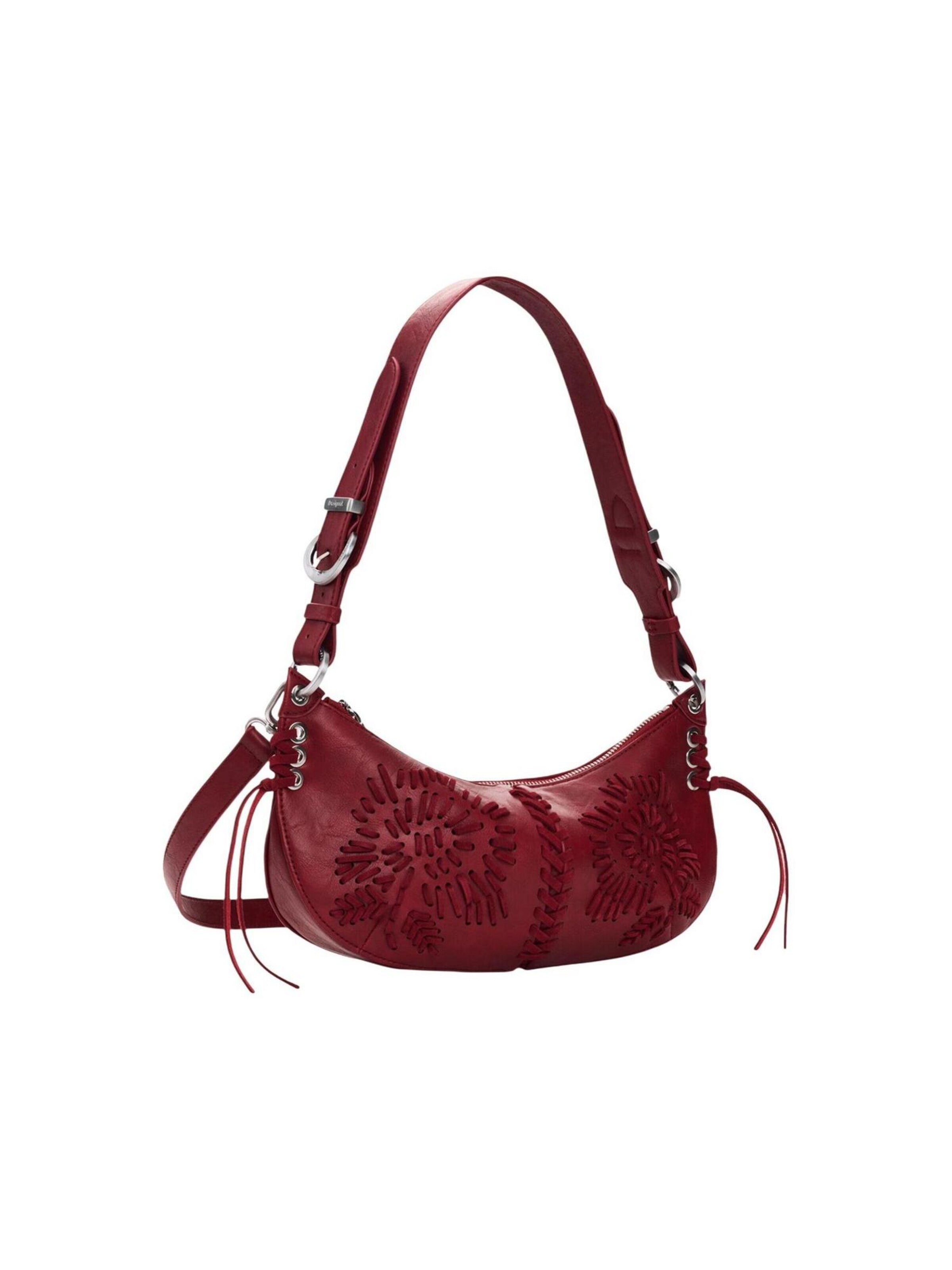 Desigual - Bolso de hombro 'BAG_ALISIO CASTRES LONG 26WAXP81' en rojo