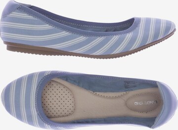 Lands‘ End Flats & Loafers in 40 in Blue: front