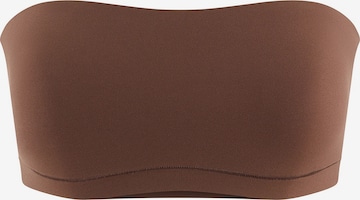 Reggiseno 'Pure Soft' di ETAM in marrone: frontale