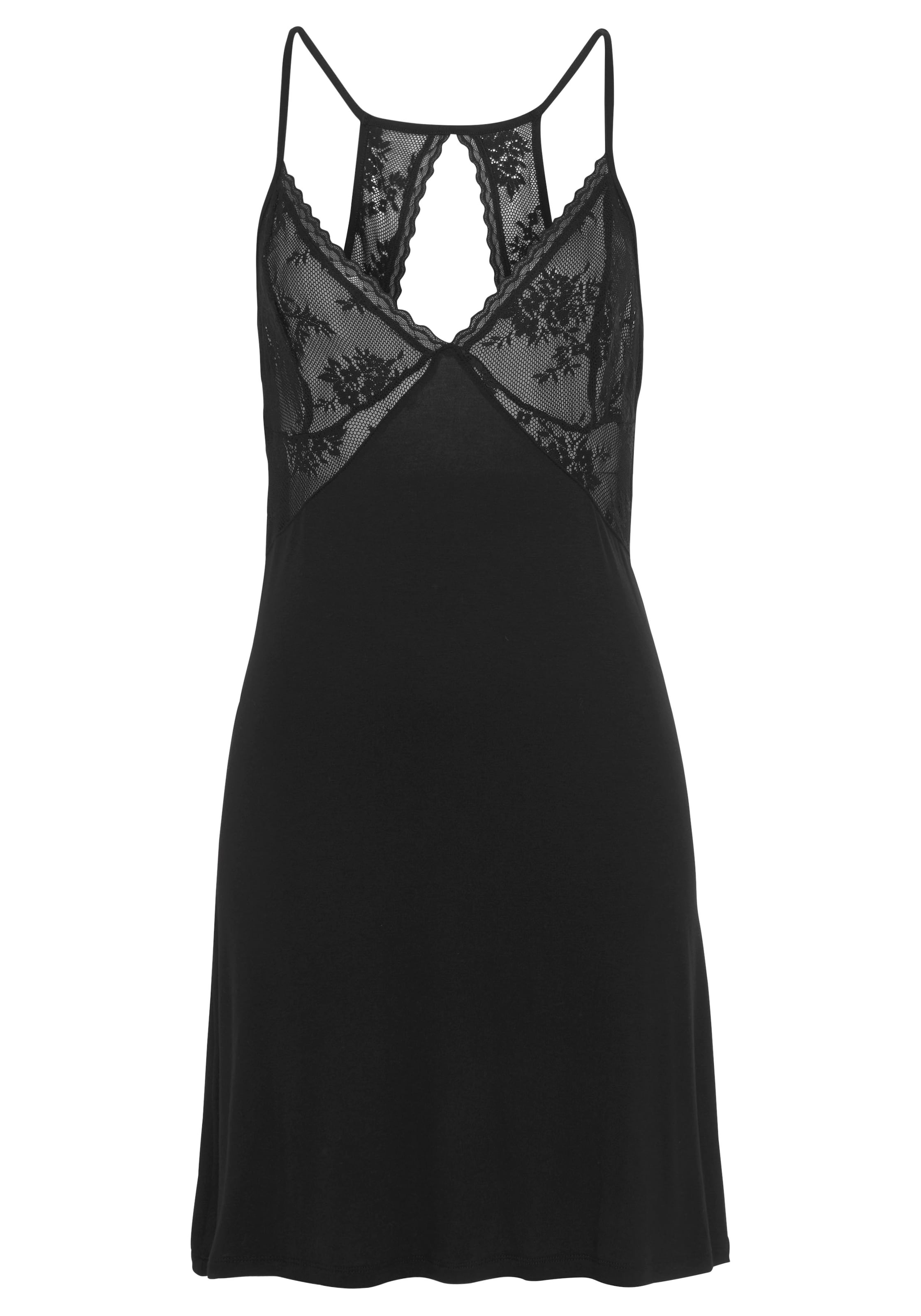 Déshabillé Bruno Banani en noir : devant