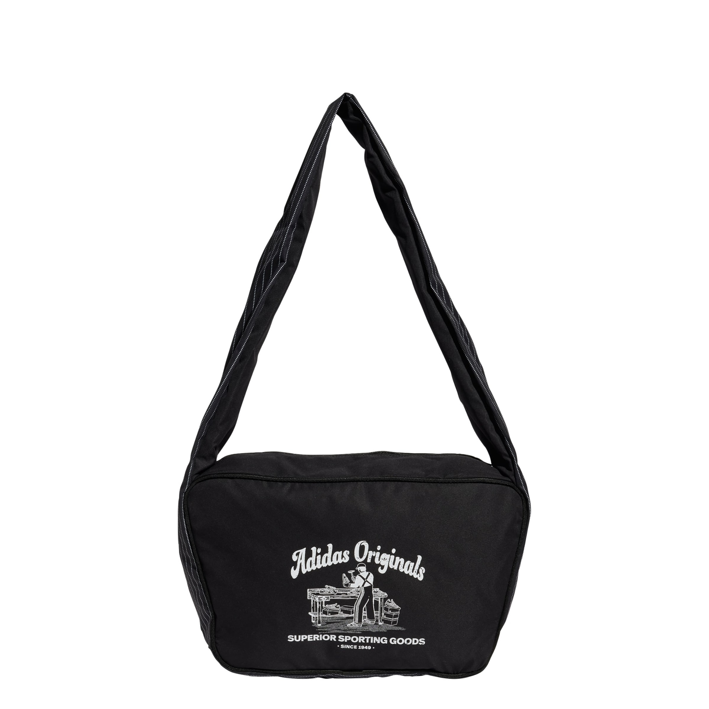 ADIDAS ORIGINALS Τσάντα ώμου 'Wabash' σε μαύρο: μπροστά
