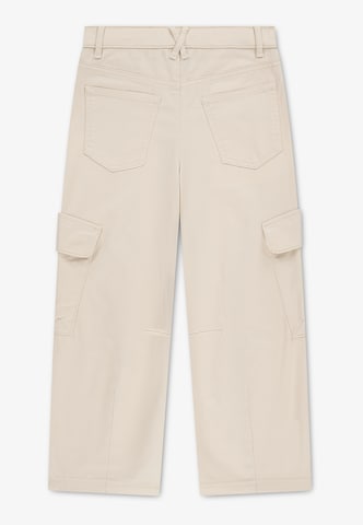 Barrel Pantaloni 'BROOKLYN' de la Jordan pe alb