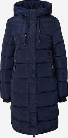 Manteau d’hiver QS en bleu : devant