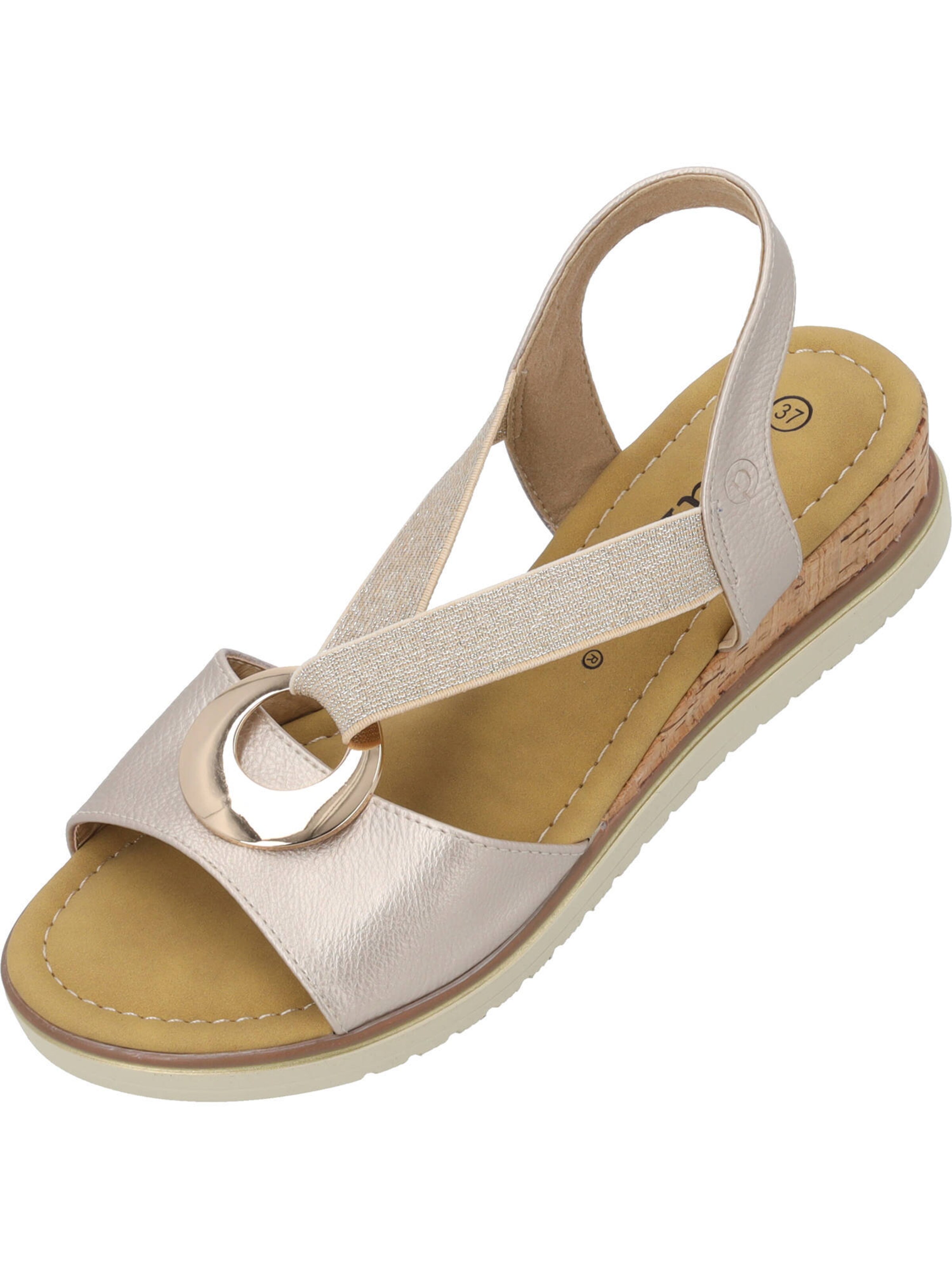 Palado Strap sandal 'Thido' in Gold: front