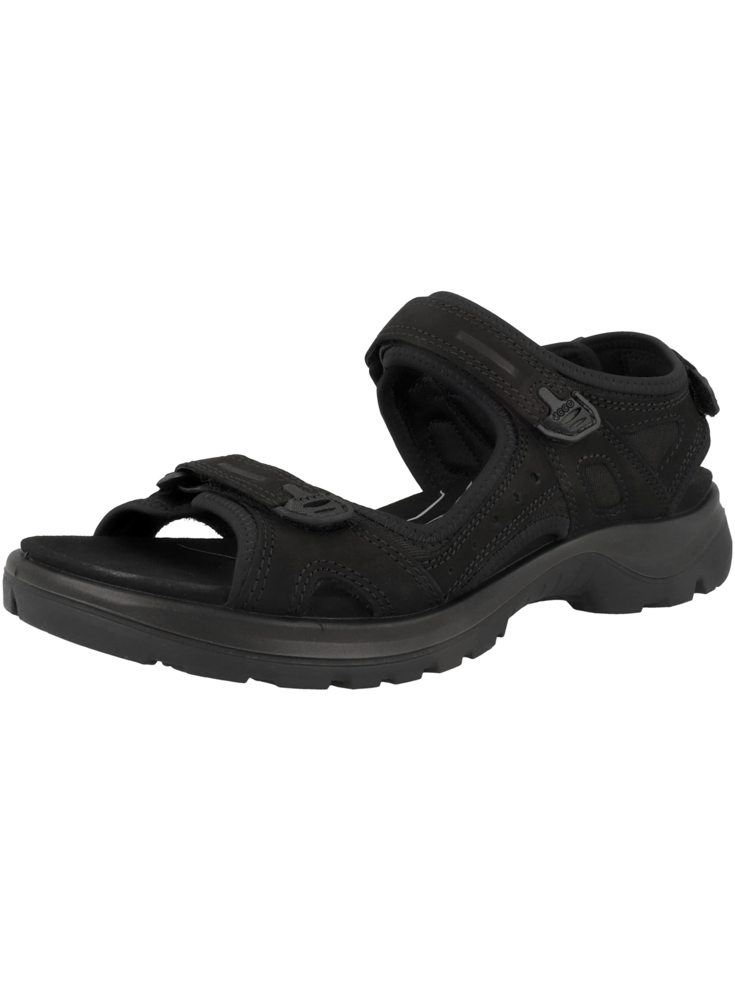 ECCO Trekking sandal 'Offroad' in Black: front