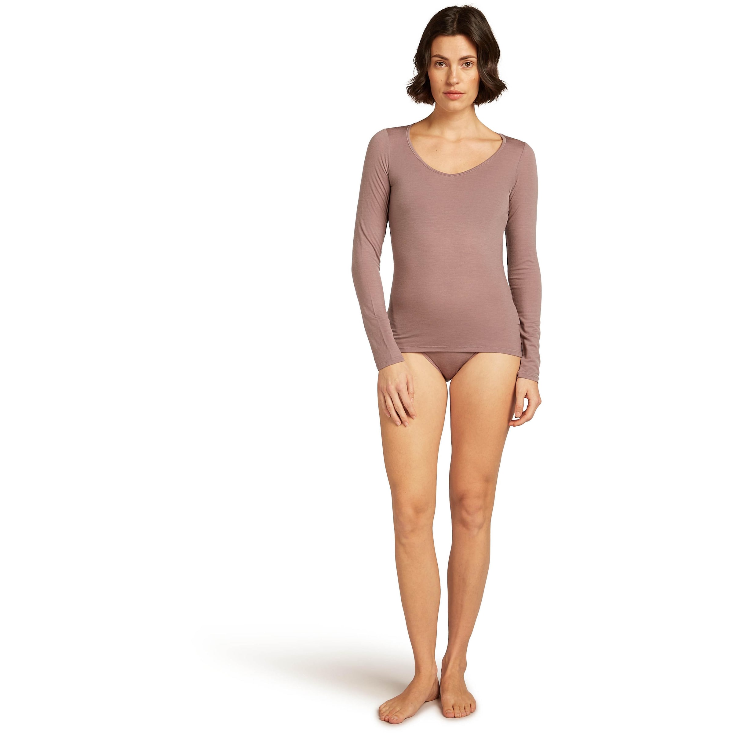 ICEBREAKER Base Layer 'Siren' in Brown