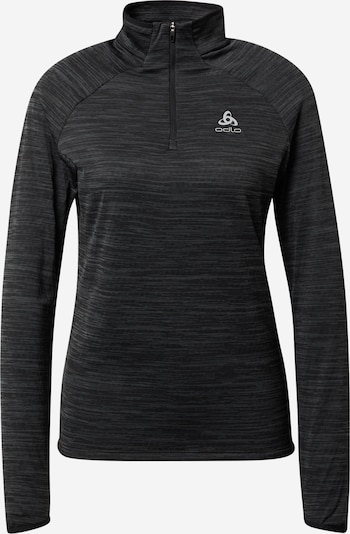 ODLO Sportska sweater majica 'Millennium Element' u crna melange, Pregled proizvoda