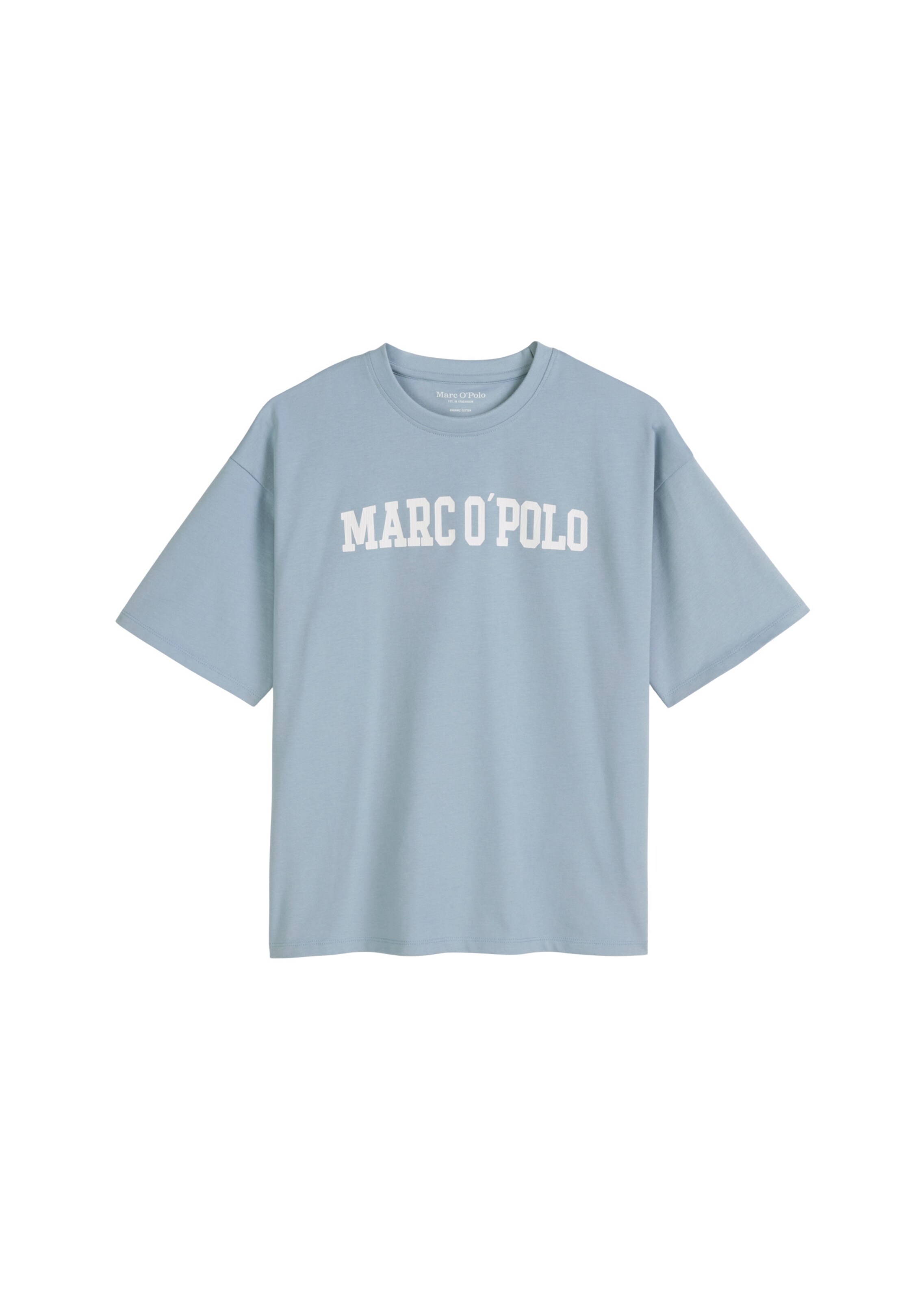 T-Shirt Marc O'Polo en bleu : devant
