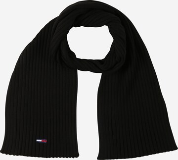 Tommy Jeans Scarf in Black: front