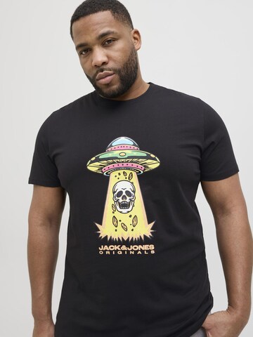 Jack & Jones Plus Shirt in Black