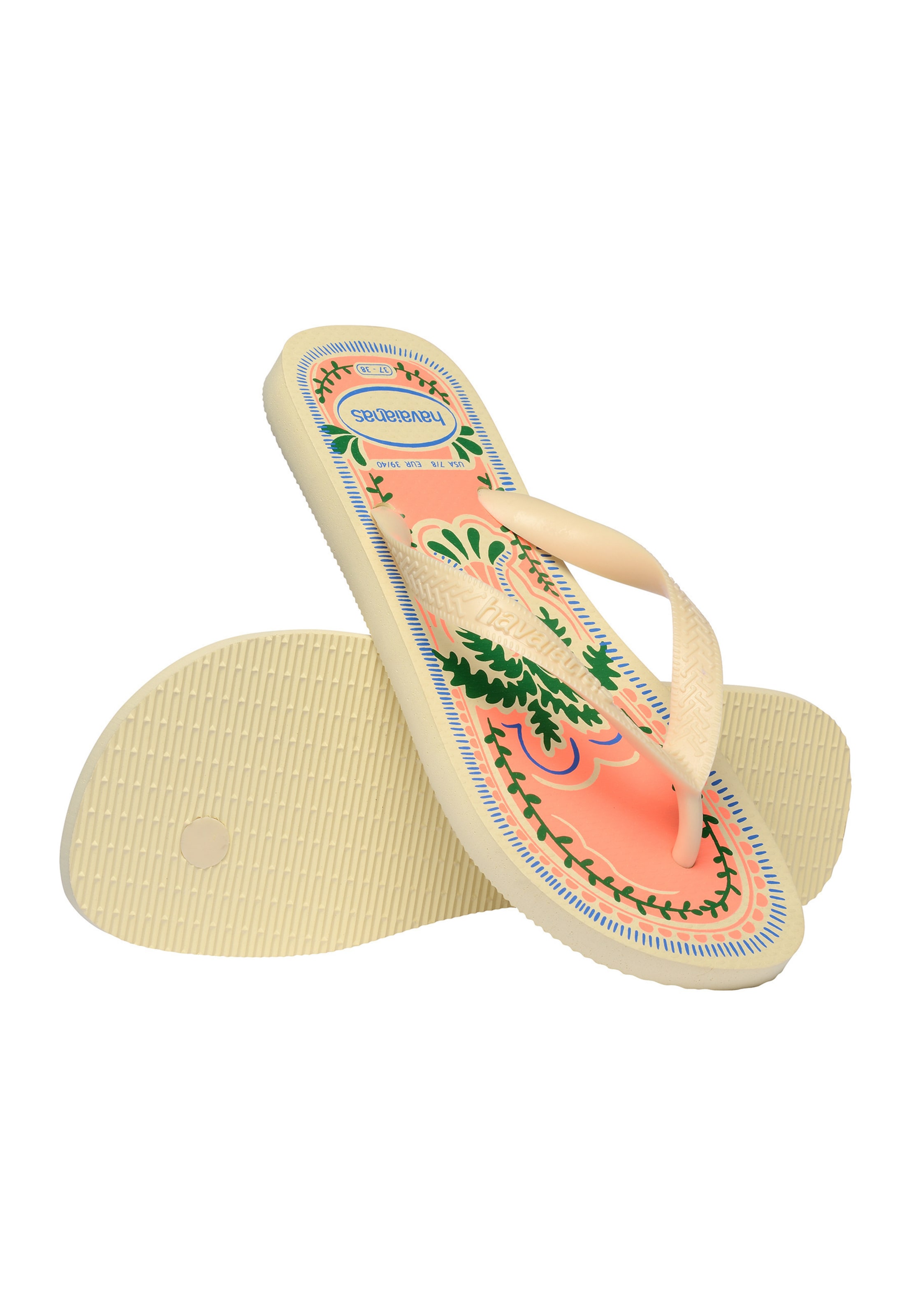 HAVAIANAS - Sandalias de dedo 'Top Summer Vibes' en beige