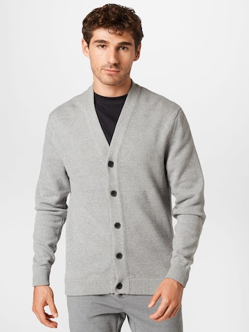 Only & Sons Knit Cardigan in Grey: front