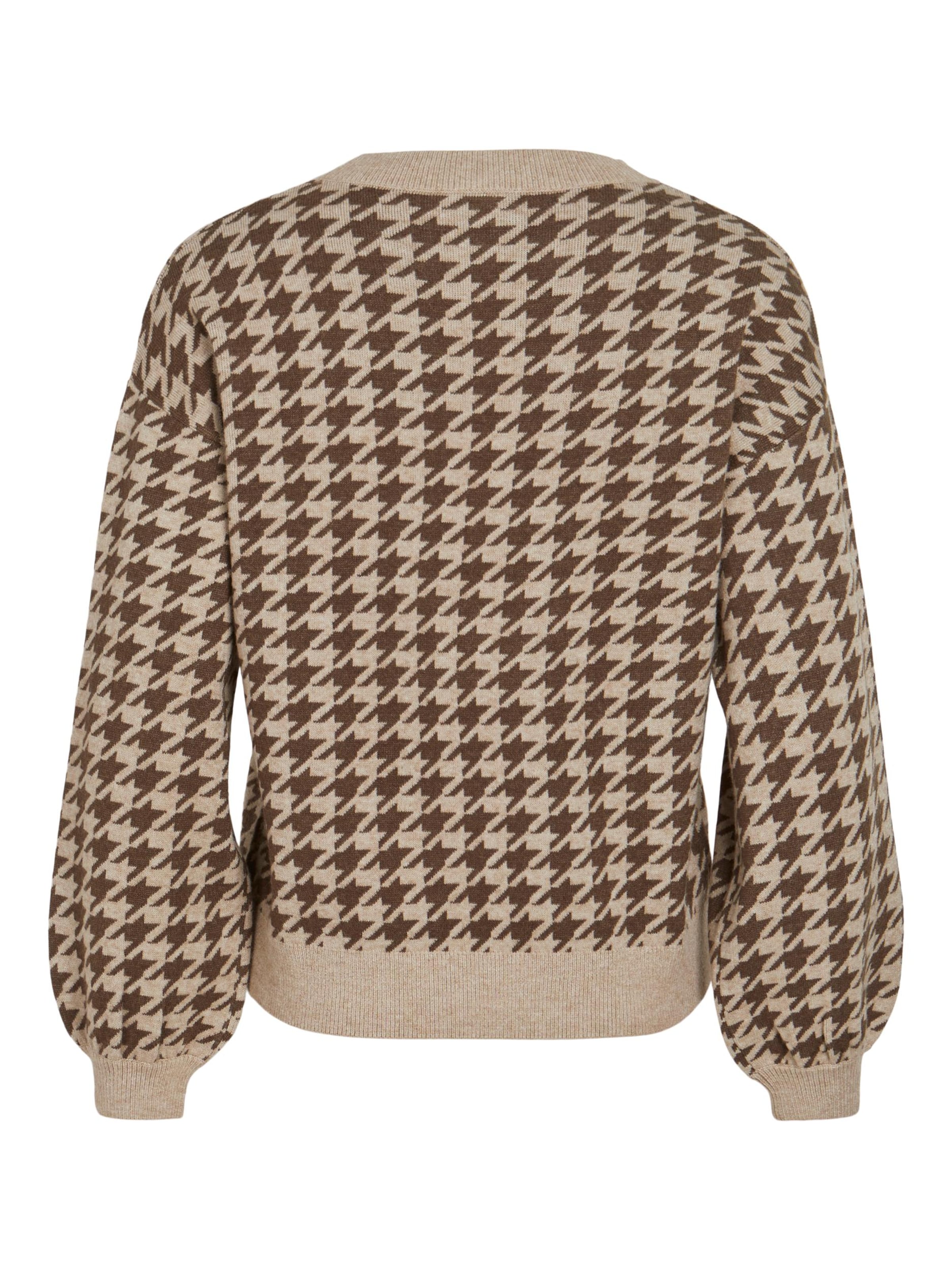 VILA Пуловер 'RIL' в бежово